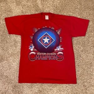 Vintage Texas Rangers Western Champions Tee